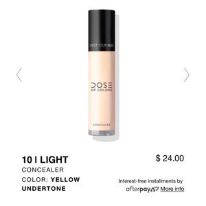 Dose Of Colors Meet Your Hue Concealer in 10 Light